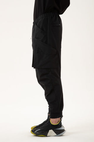 NEMEN 'Dart Articulated Cargo Pant' – Pure Black