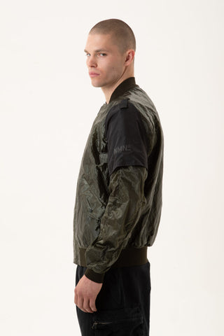 NEMEN 'Blake Bomber Jacket' – Olive