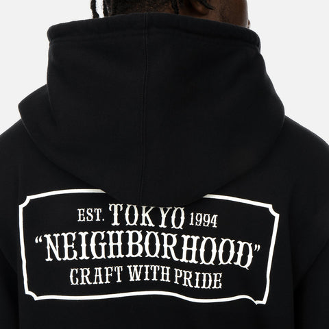 Neighborhood 'Classic-S / C-Hooded LS' – Black