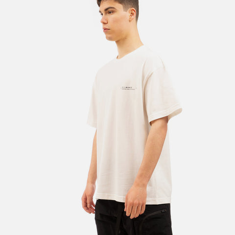 Nilmance 'Ribs T-Shirt CST-02' – White