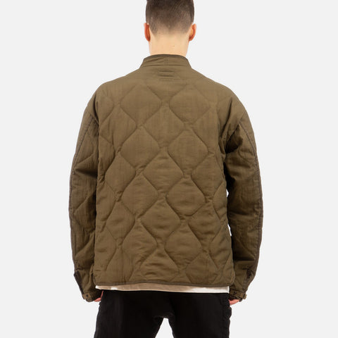 Nilmance 'Quilted Padded Button Jacket PB-02' – Olive