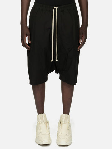 DRKSHDW by Rick Owens 'Drawstring Pod Shorts' – Black