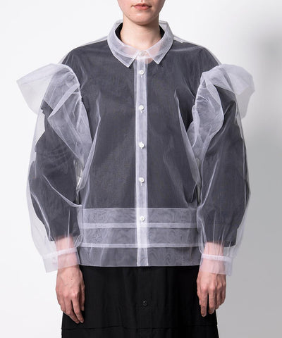 ANREALAGE 'Spacesuit Tulle Blouse'