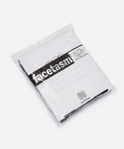 FACETASM x Fruit Of The Loom Pack 'Big Tee' – Black / White