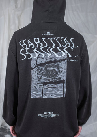 Tobias Birk Nielsen 'H5G2 Serigraphy Hoodie' – Black