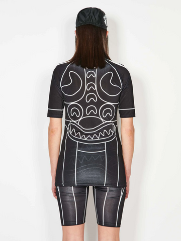 Charles Jeffrey Loverboy 'Cycling Top' – Black / White