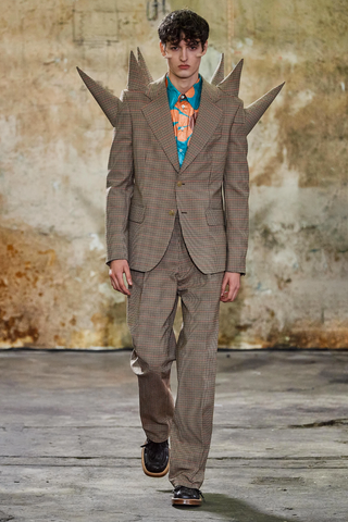 Walter van Beirendonck 'Spike blazer' and 'Trousers'