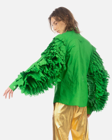 Walter van Beirendonck 'Icarus Shirt' – Fern Green