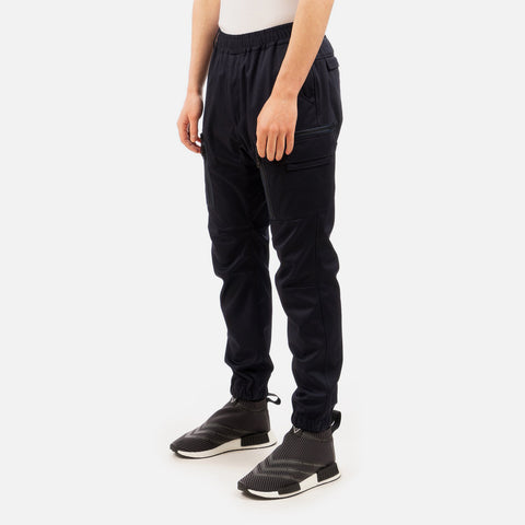 White Mountaineering 'Twilled Jersey Cargo Pants' – Navy