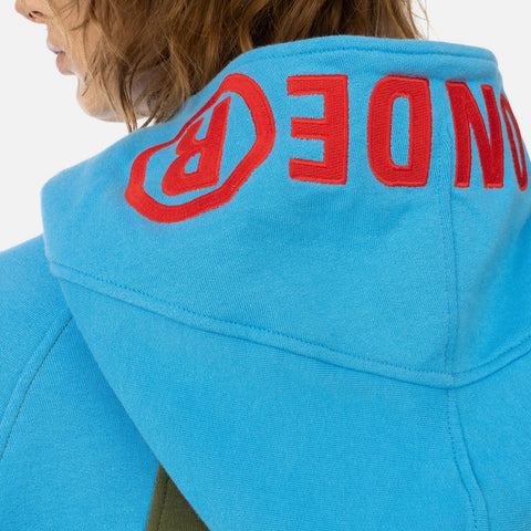 Walter van Beirendonk 'Wonder Zipped Hoodie Sweat' – Blue