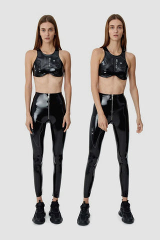 TTSWTRS 'Patent Leather Leggings' and 'Patent Leather Top'