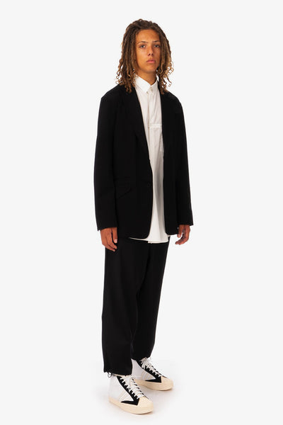 Adidas Y-3 'M Classic Sporty Ponti Blazer' and 'M Classic Terry Cropped Pants' 
