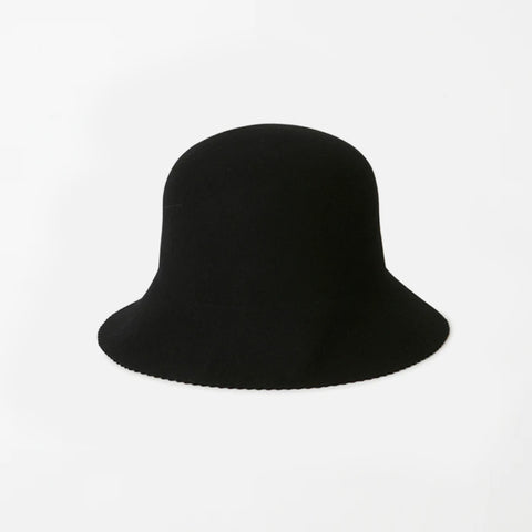 White Mountaineering 'Wool Bell Hat' – Black