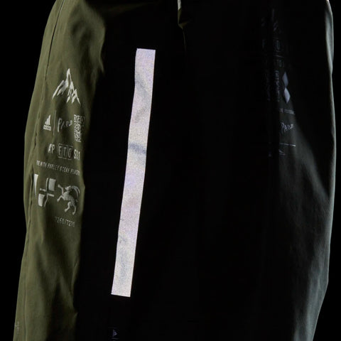 Adidas by Parley 'MyShelter Rain Jacket' – Night Cargo