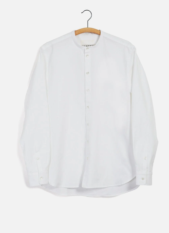 Hansen 'Ante Collarless Shirt' – White