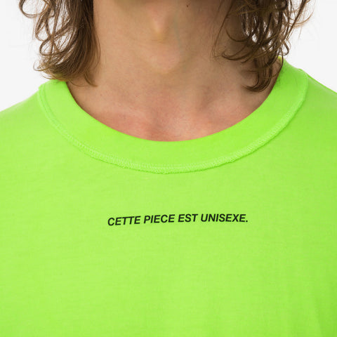 Asparagus 'Inside-Out T-Shirt Neon'