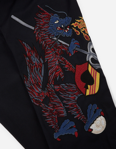 Maharishi '3521 Seadragon Embroidered Snopants' – Black