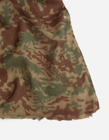 Maharishi '3548 Camo Pashmina Wool Scarf' – Jungle