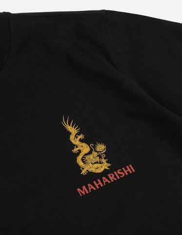 Maharishi '9497 Art Of War & Peace T-Shirt' – Black