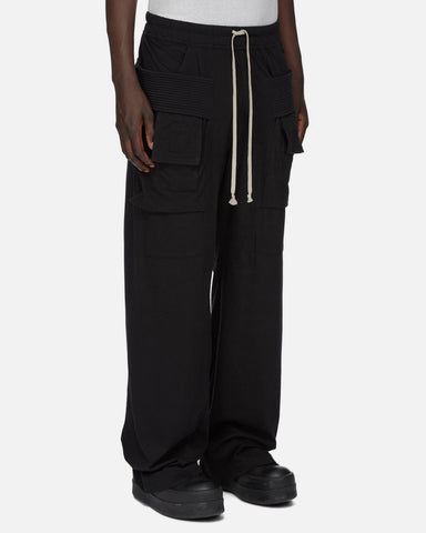 DRKSHDW by Rick Owens 'Creatch Cargo Wide Pants' – Black