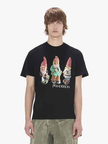 JW Anderson 'Gnome Trio T-Shirt' – Black
