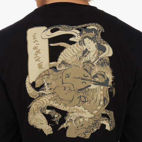 Maharishi 'Dragon Journey L/S T-Shirt'