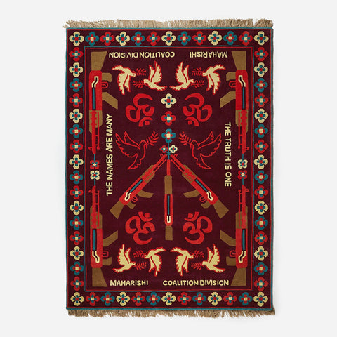 Maharishi 'Anti-War Rug' – Multi