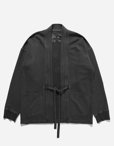 Maharishi '8012 Hemp Kimono' – Black