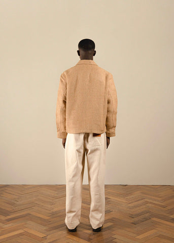 Brams Fruit 'Jute Jacket' - Beige