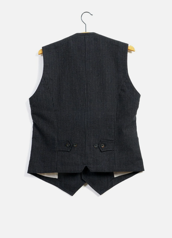 Hansen 'William Lapel Waistcoat' – Black pin