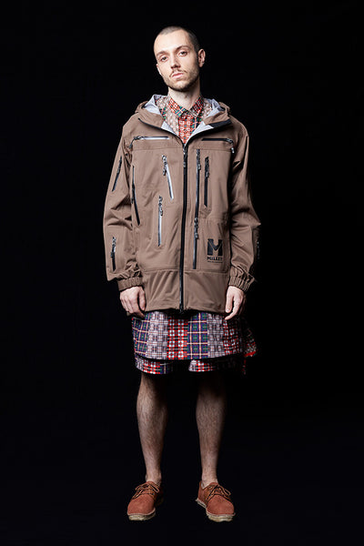 White Mountaineering 'Millet Saitos Parka' and 'Random Check Shirt'