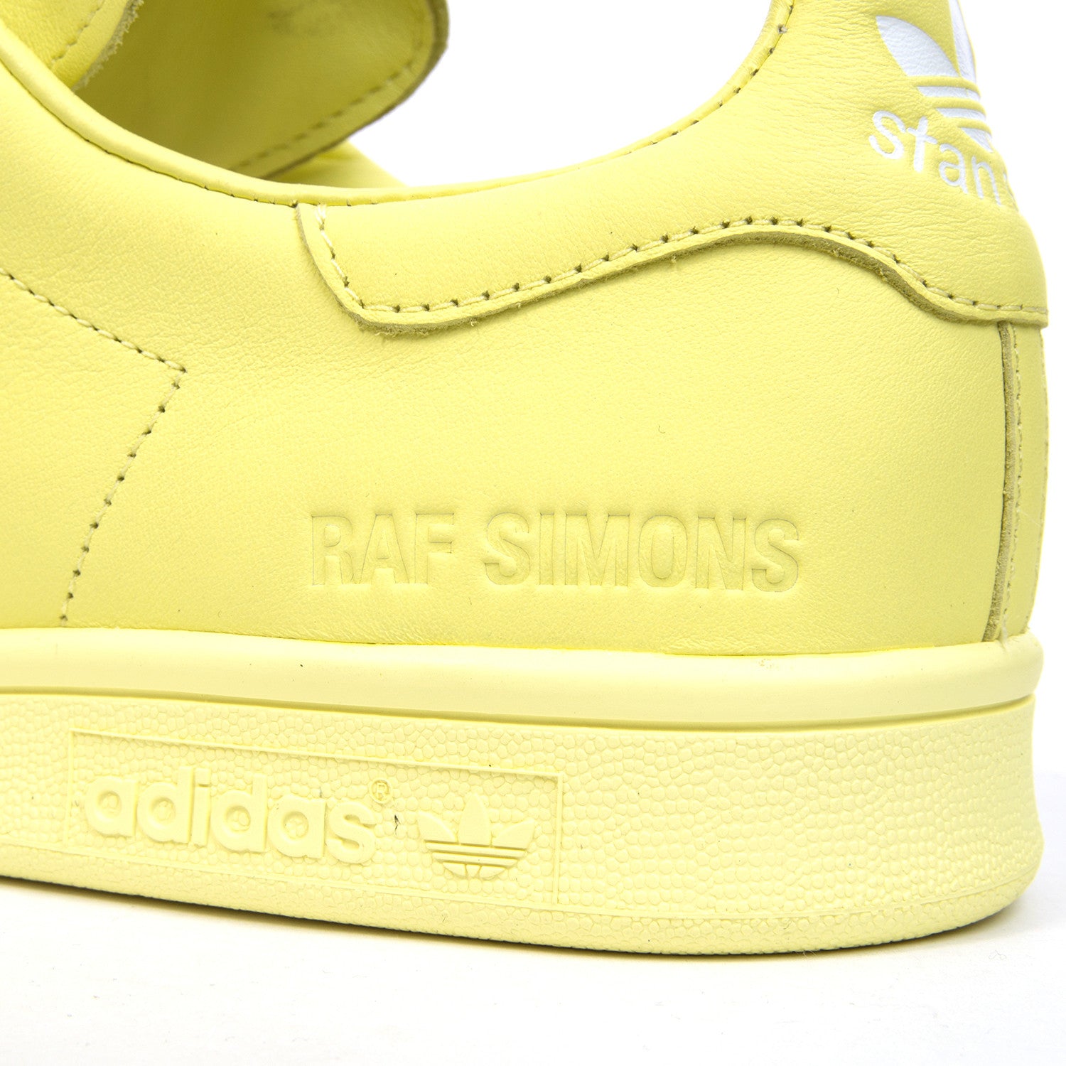adidas x raf simons stan smith blush yellow