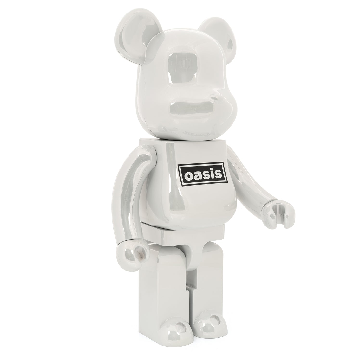 Medicom Toy | Be@rbrick 1000% Oasis White Chrome | Concrete