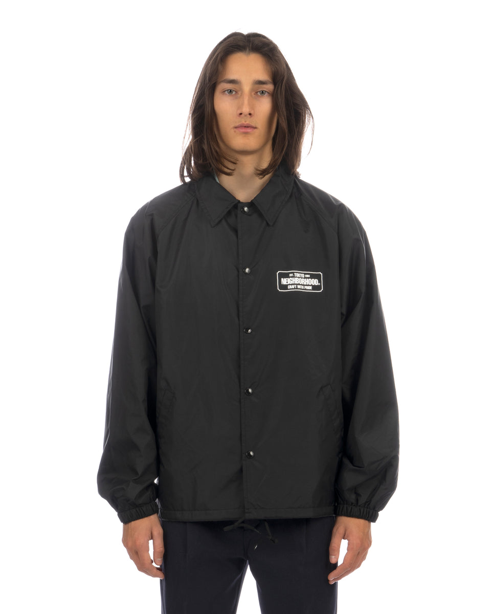 NEIGHBORHOOD | Windbreaker Jacket Black | Concrete