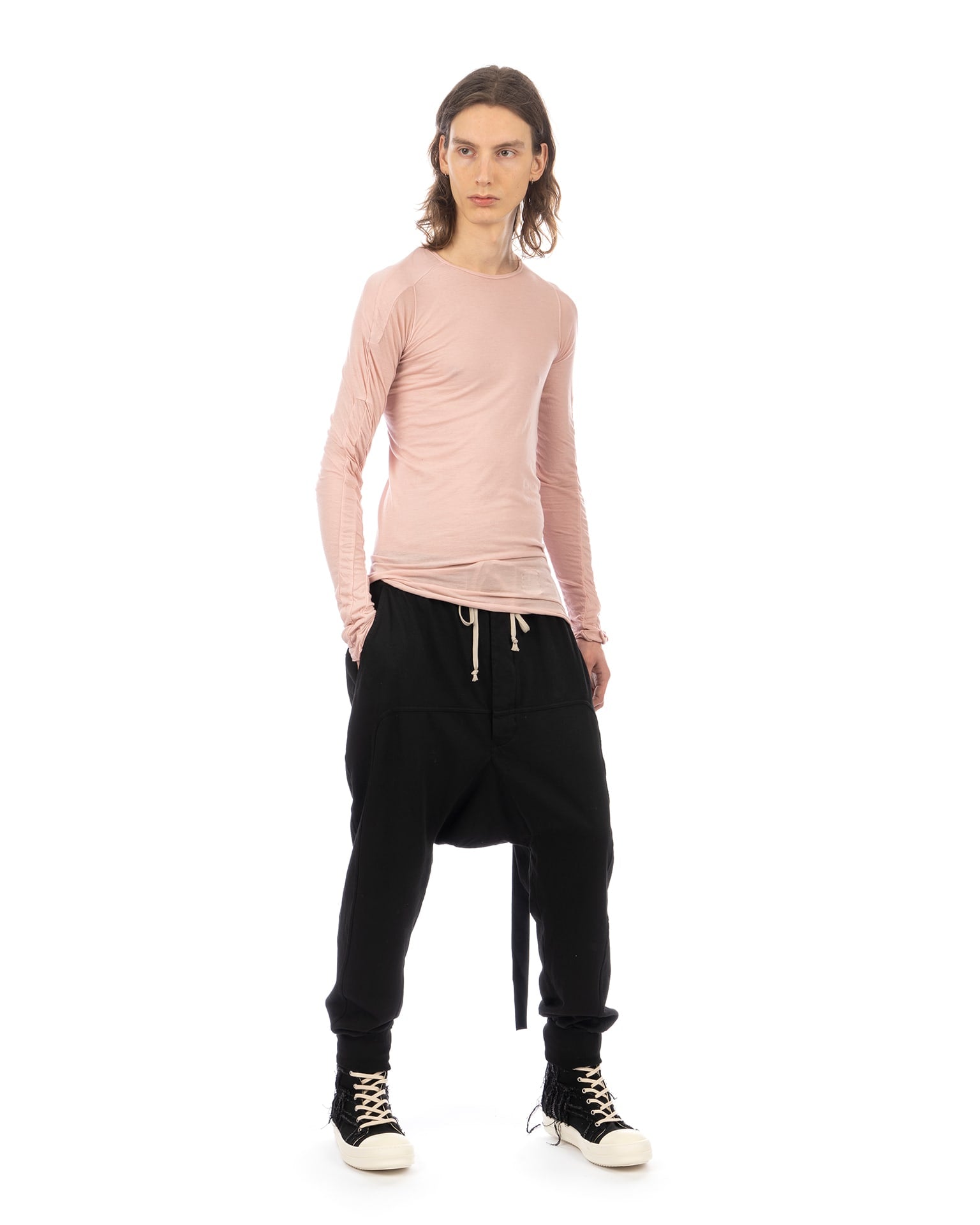 DRKSHDW by Rick Owens | Prisoner Pants Black | Concrete