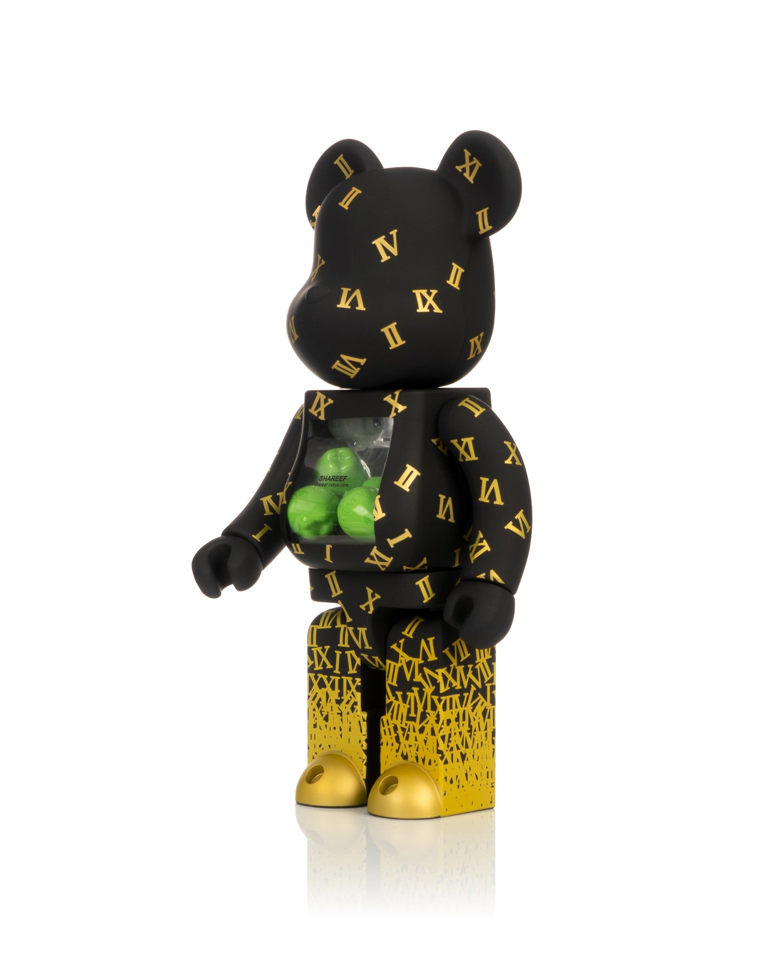 黒 桜古典 Be@rbrick シャリーフ ベアブリック 400%\u0026100% - その他