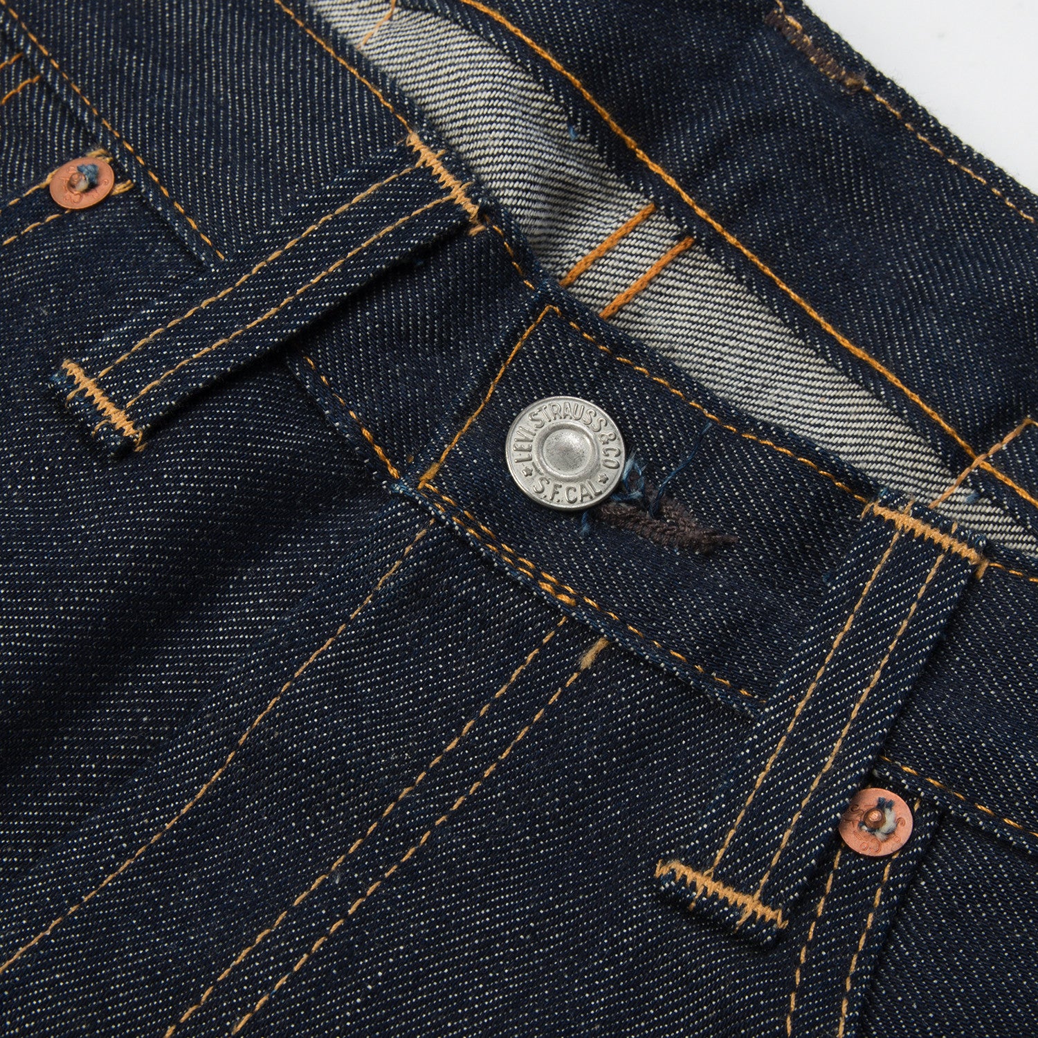 Levi's Vintage Clothing | 1937 501 Jean Dry Goods | Concrete