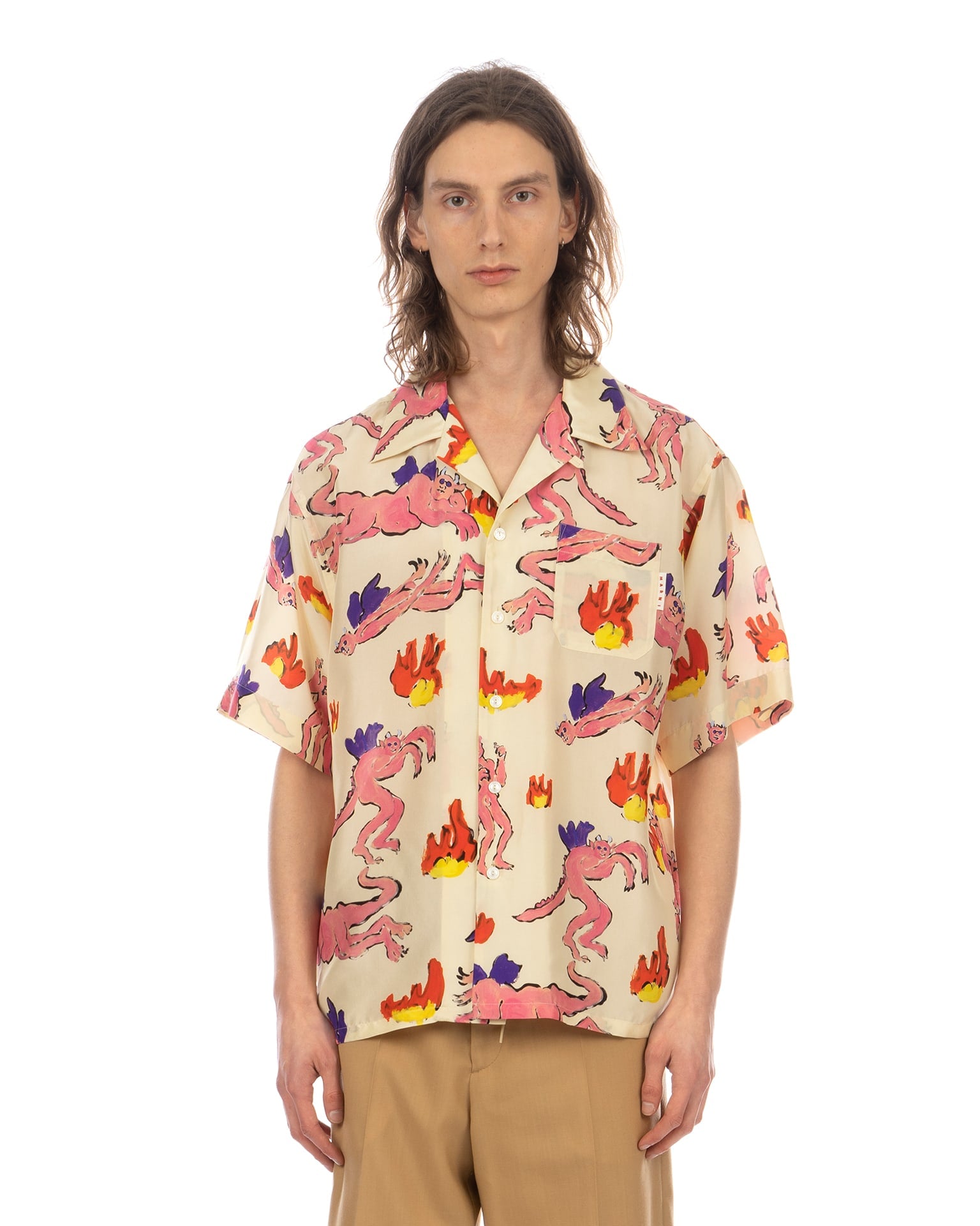 MARNI x Flaminia Veronesi backprint Tシャツ | www.stylos.com.br