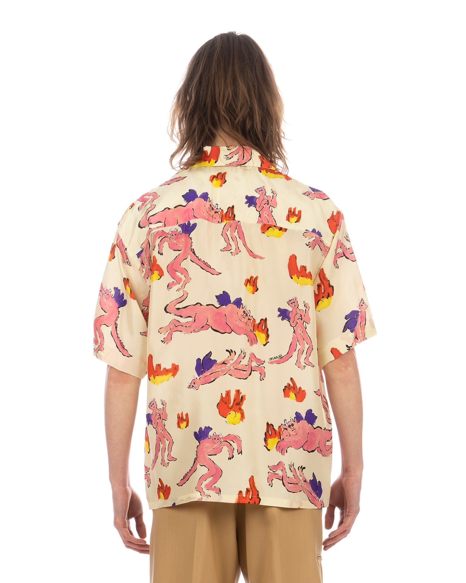 MARNI x Flaminia Veronesi backprint Tシャツ | www.stylos.com.br