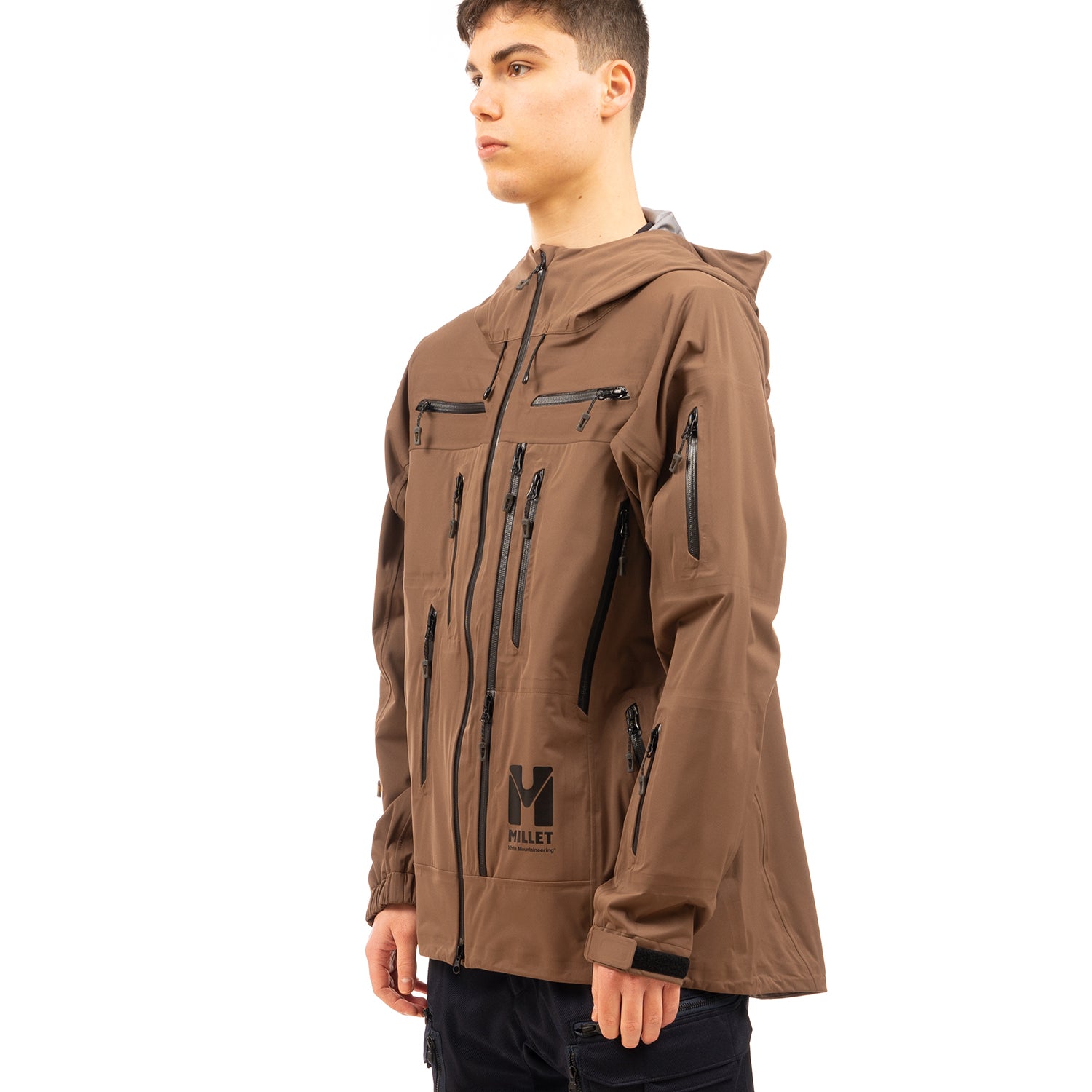 White Mountaineering | x Millet Saitos 3L Mountain Parka Brown