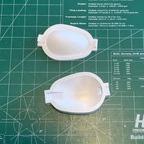 3D Printed Mold for Flingbot's scoop