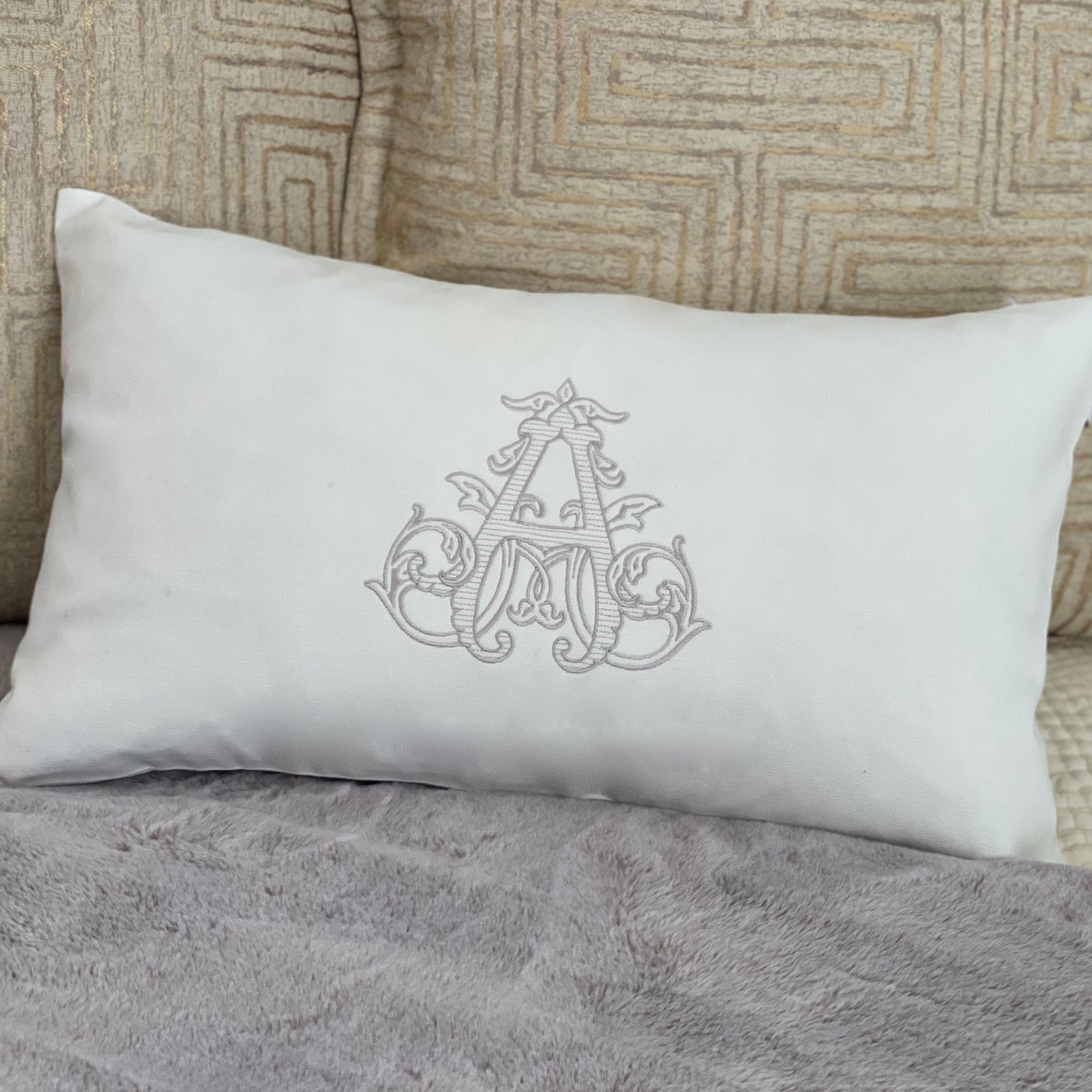 Sparkling Name Personalized Small Throw Pillow