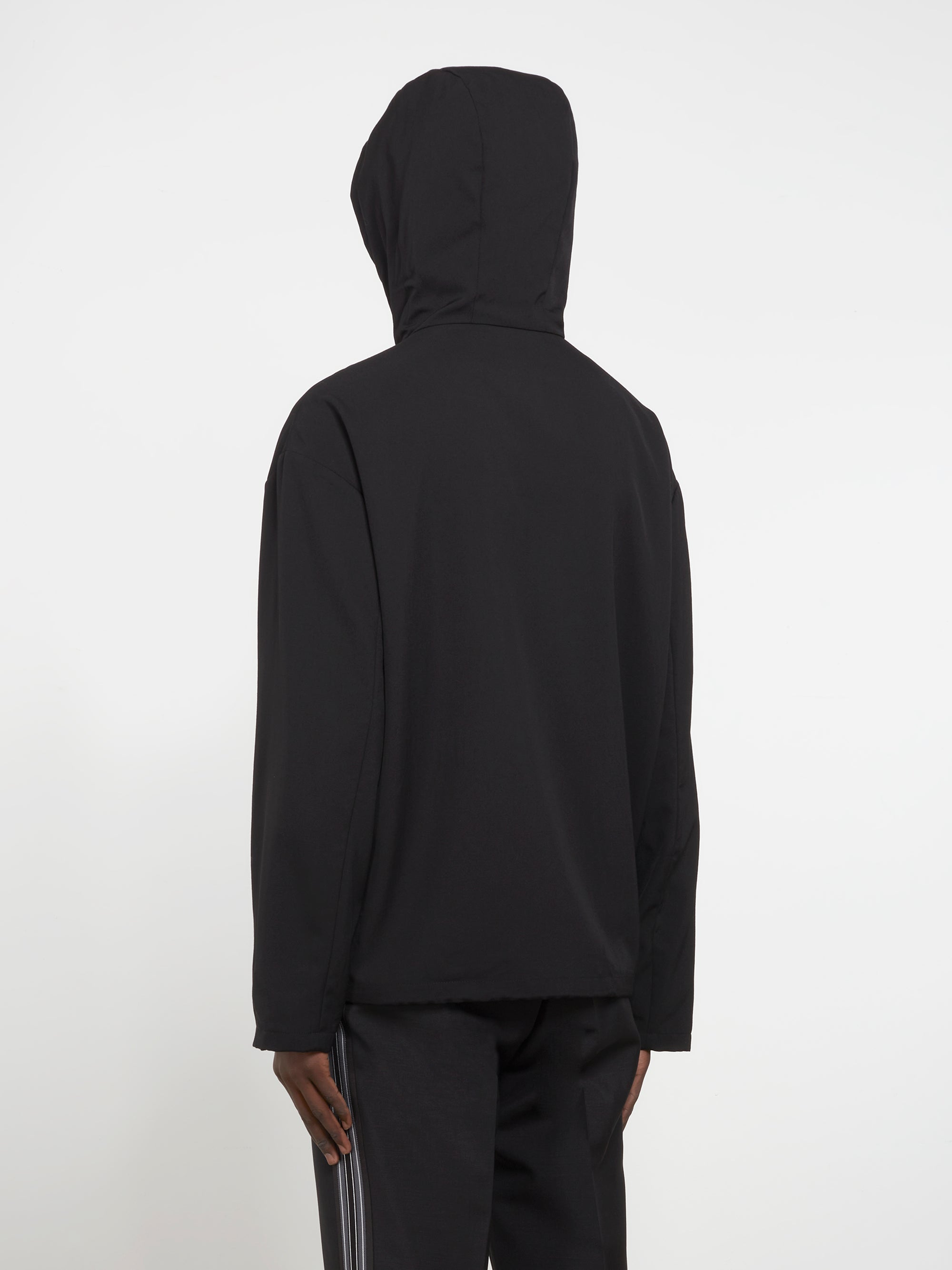 Prada Men's Hooded Wool Jacket (Black) | Dover Street Market E-Shop – DSML  E-SHOP