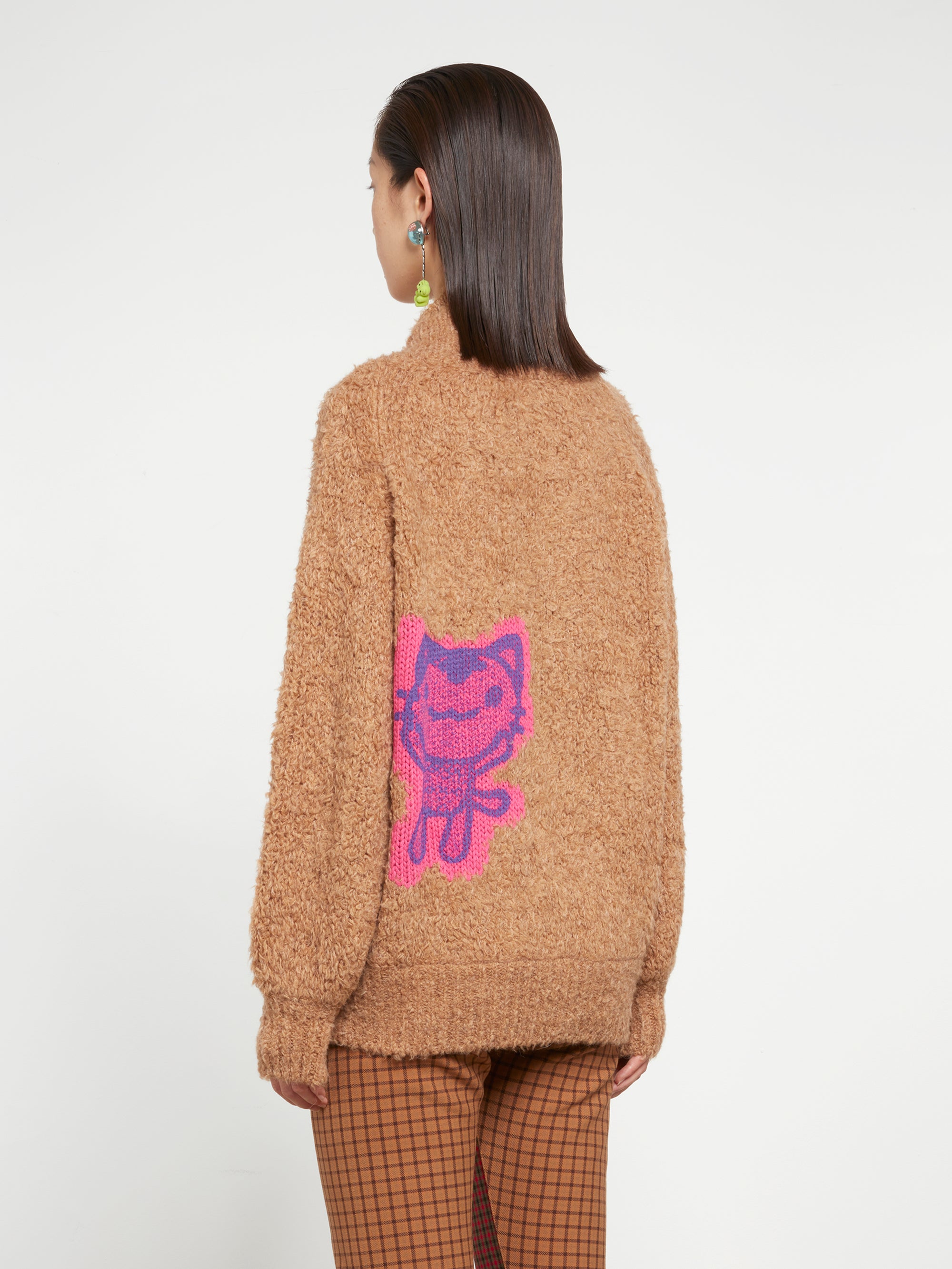 Heaven by Marc Jacobs - Kiko Kostadinov Women’s Patches Sweater - (Camel Multi)