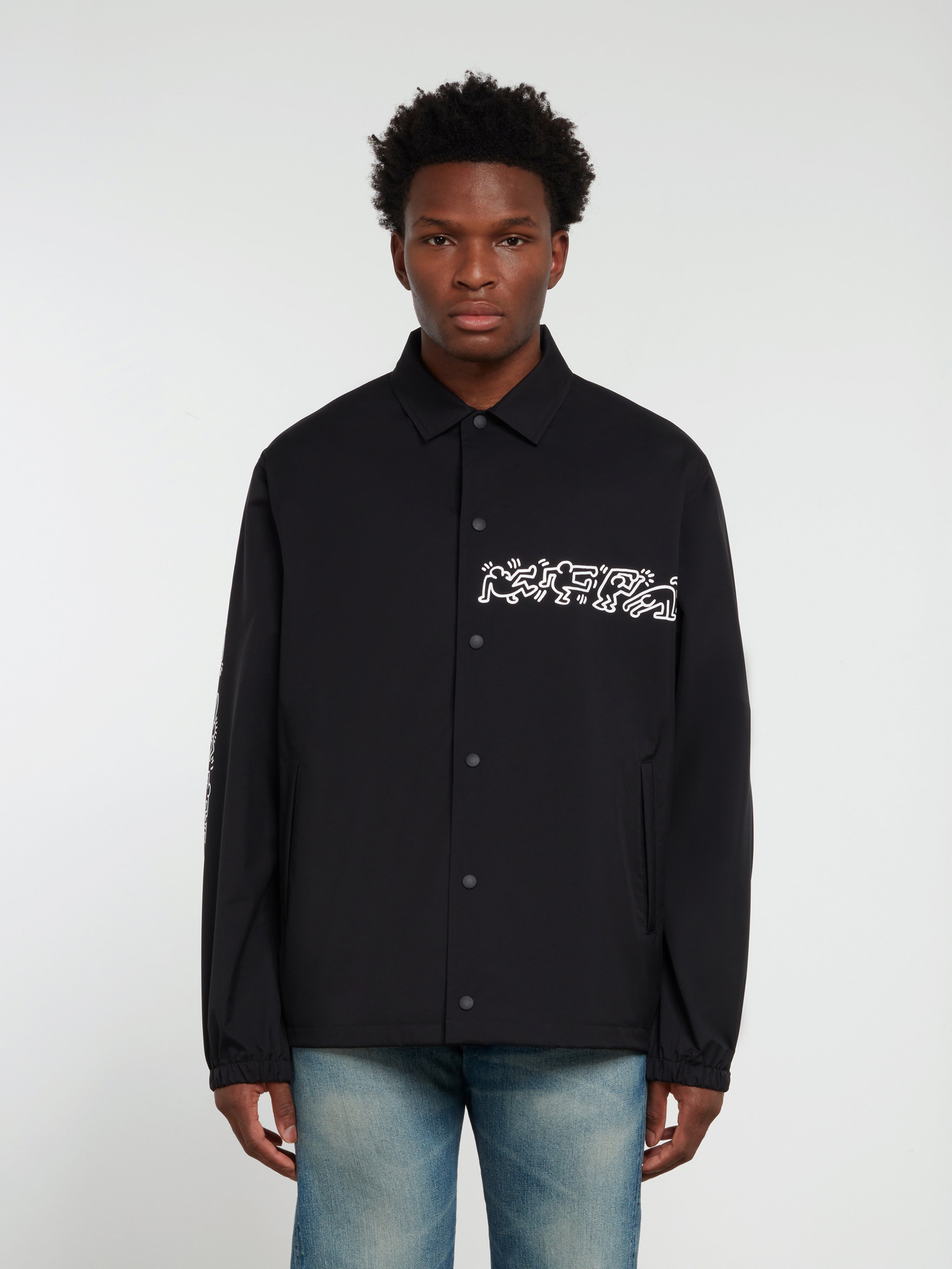 Junya Watanabe MAN - Keith Haring Coach Jacket - (Black)