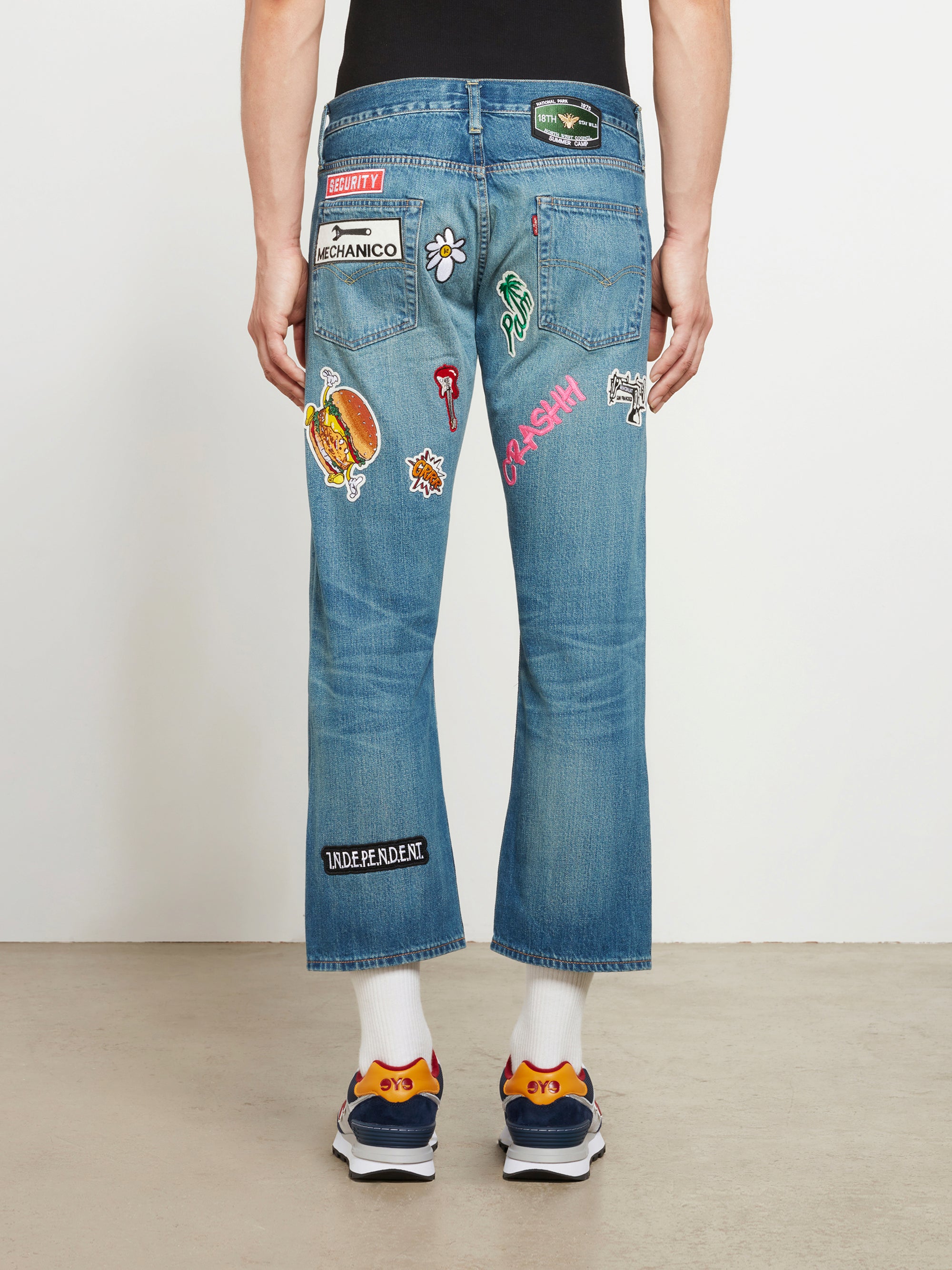 Junya Watanabe MAN x Levi's x Andy Warhol Denim Jeans (Indigo) | Dover  Street Market E-Shop – DSML E-SHOP