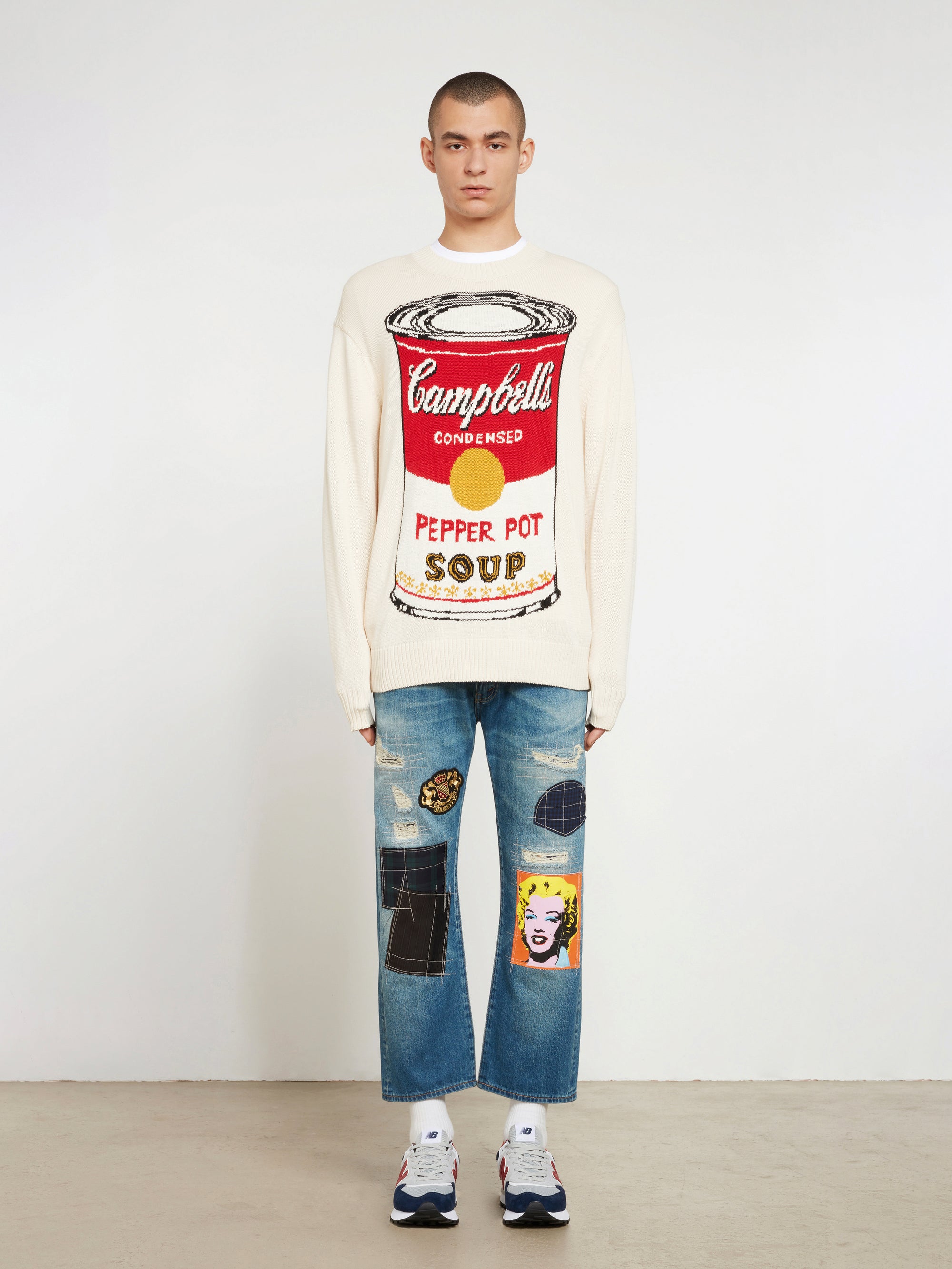 Junya Watanabe MAN x Levi's x Andy Warhol Denim Jeans (Indigo) | Dover  Street Market E-Shop – DSML E-SHOP