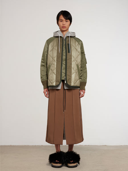 Sacai Nylon Twill Mix Blouson 02712M | udaytonp.com.br