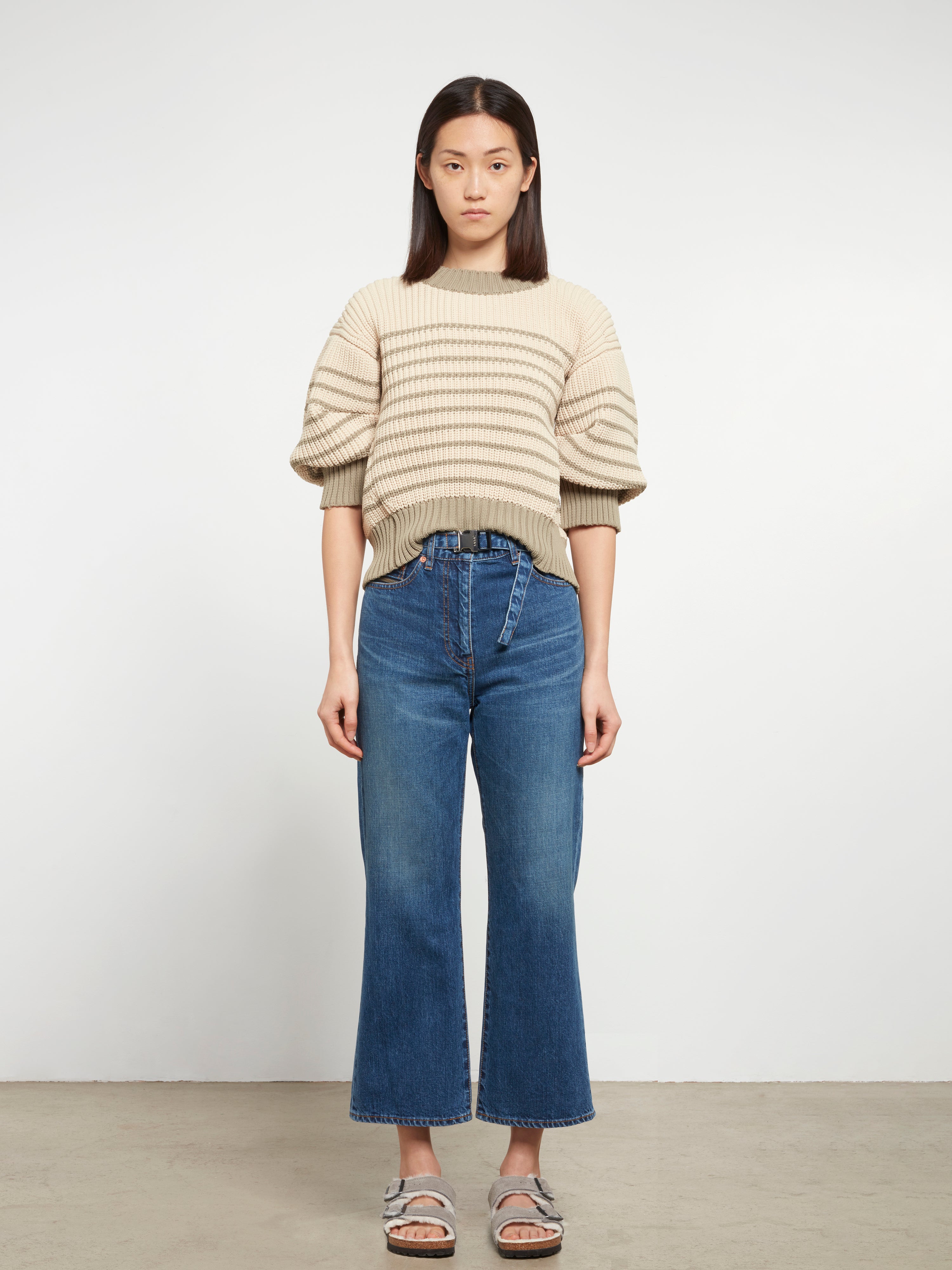 23SS Sacai Boot Cut Denim Pants jkr.johor.gov.my/index.php/laman-e