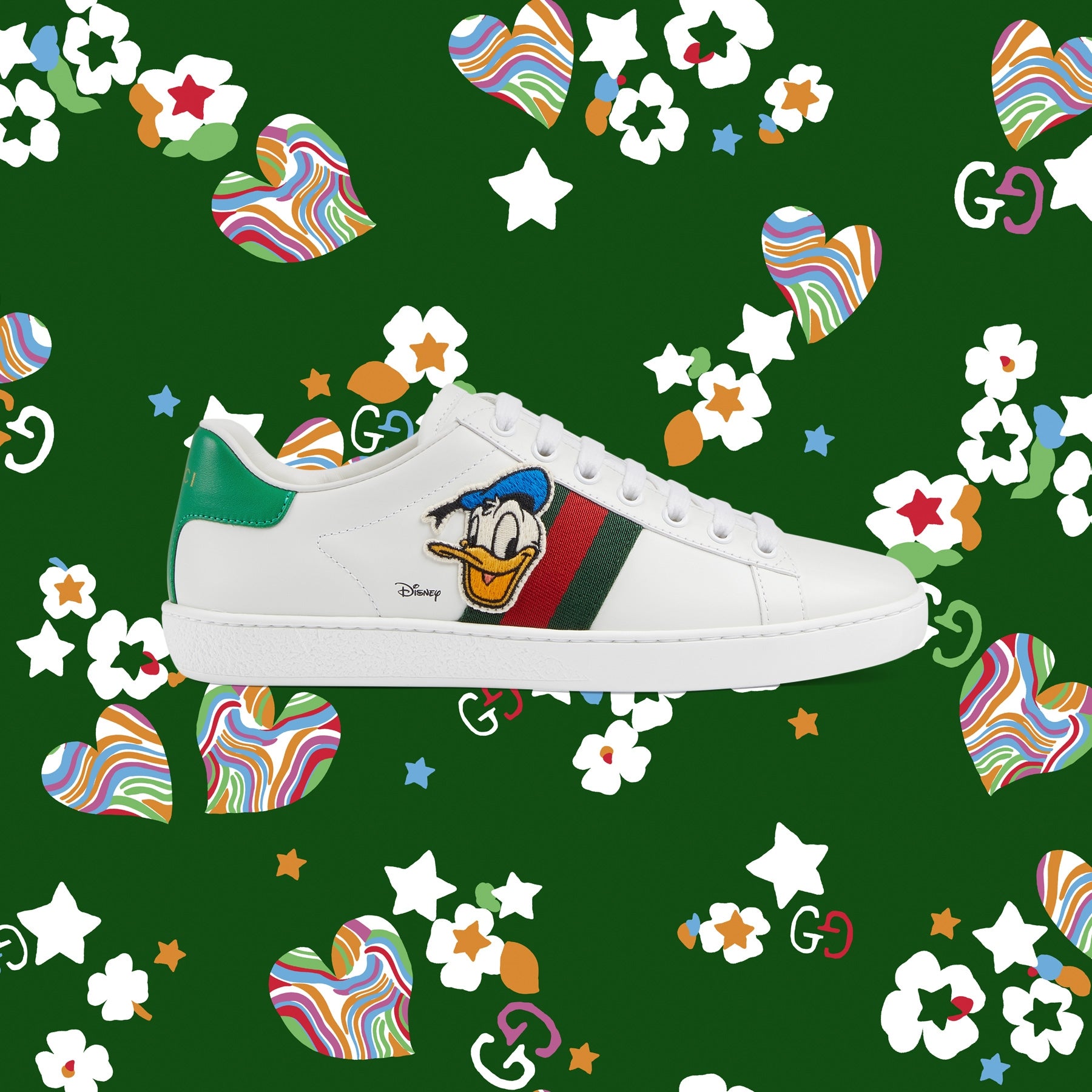 gucci donald duck sneakers